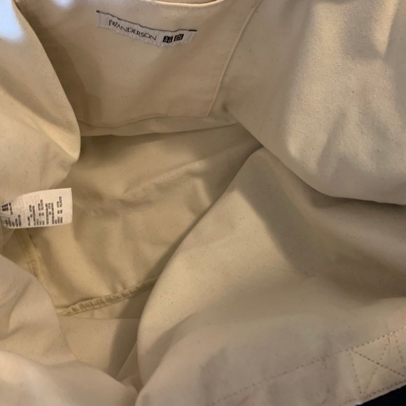 Rare Uniqlo x JW Anderson Large Denim Striped Tote - Picture 9 of 9